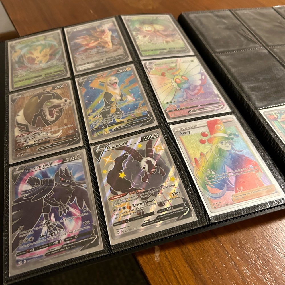 Pokémon card binder